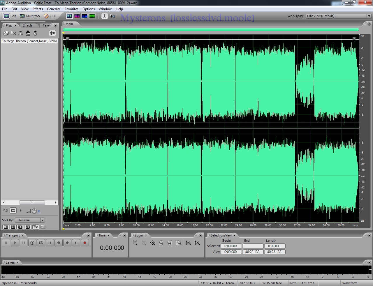 Celtic Frost [1985] To Mega Therion (US, Combat,Noise, 88561-8091-2)/CDImage test/AU_waveform.jpg