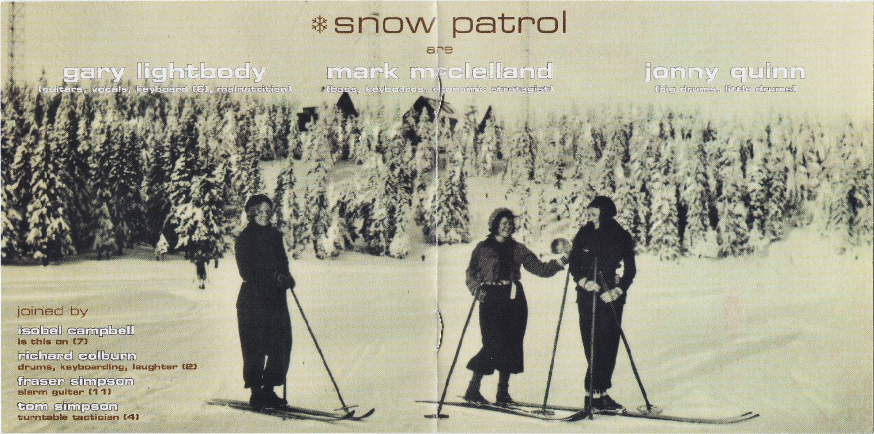 Albums/1998 - Songs for Polarbears (UK Edition)/-scans/snow patrol - songs for polarbears - booklet02.jpg