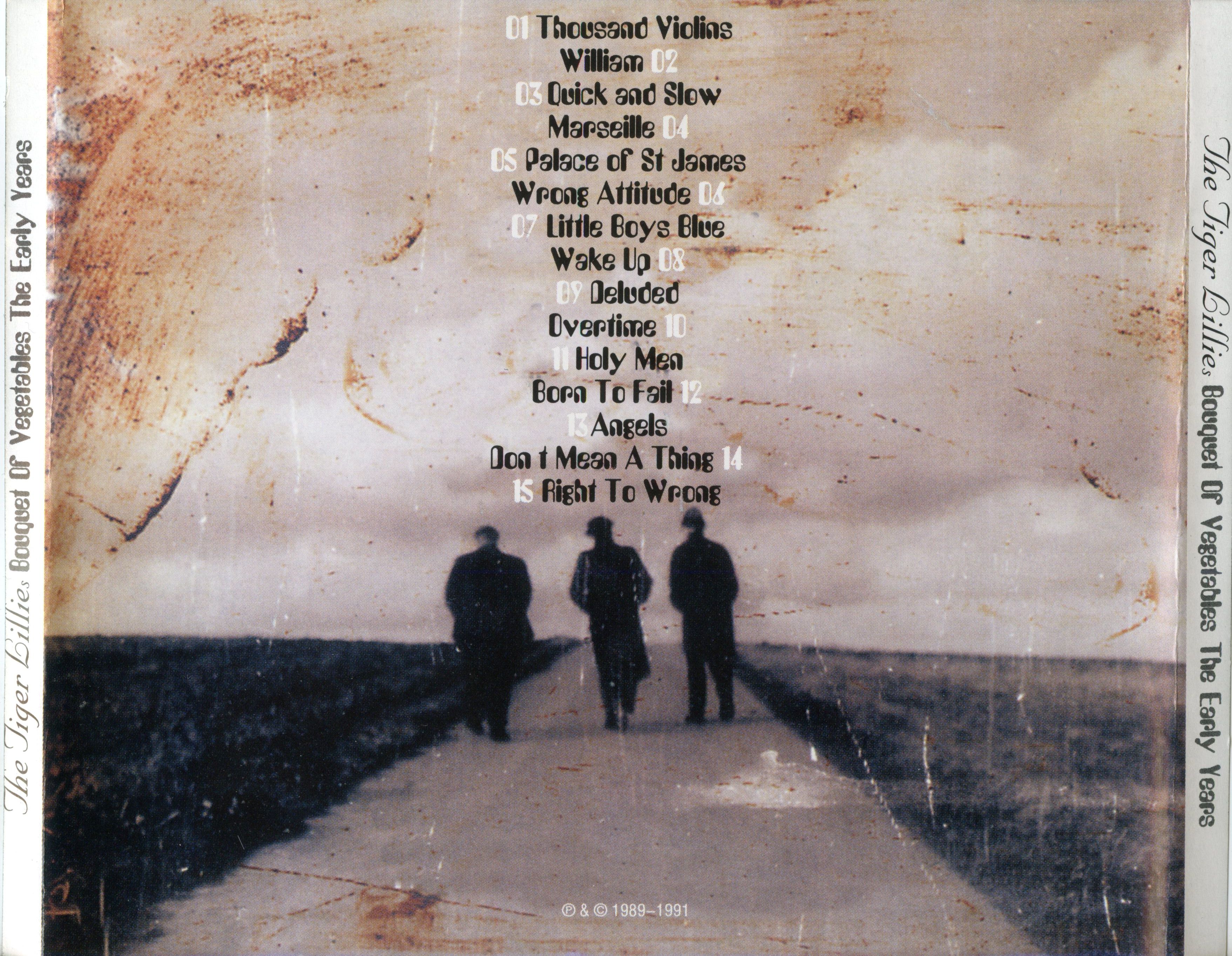 1989-1991 - Bouquet of Vegetables. The Early Years (2000, Misery Guts Music, TIGER 008, Russia)/Images/img002.jpg