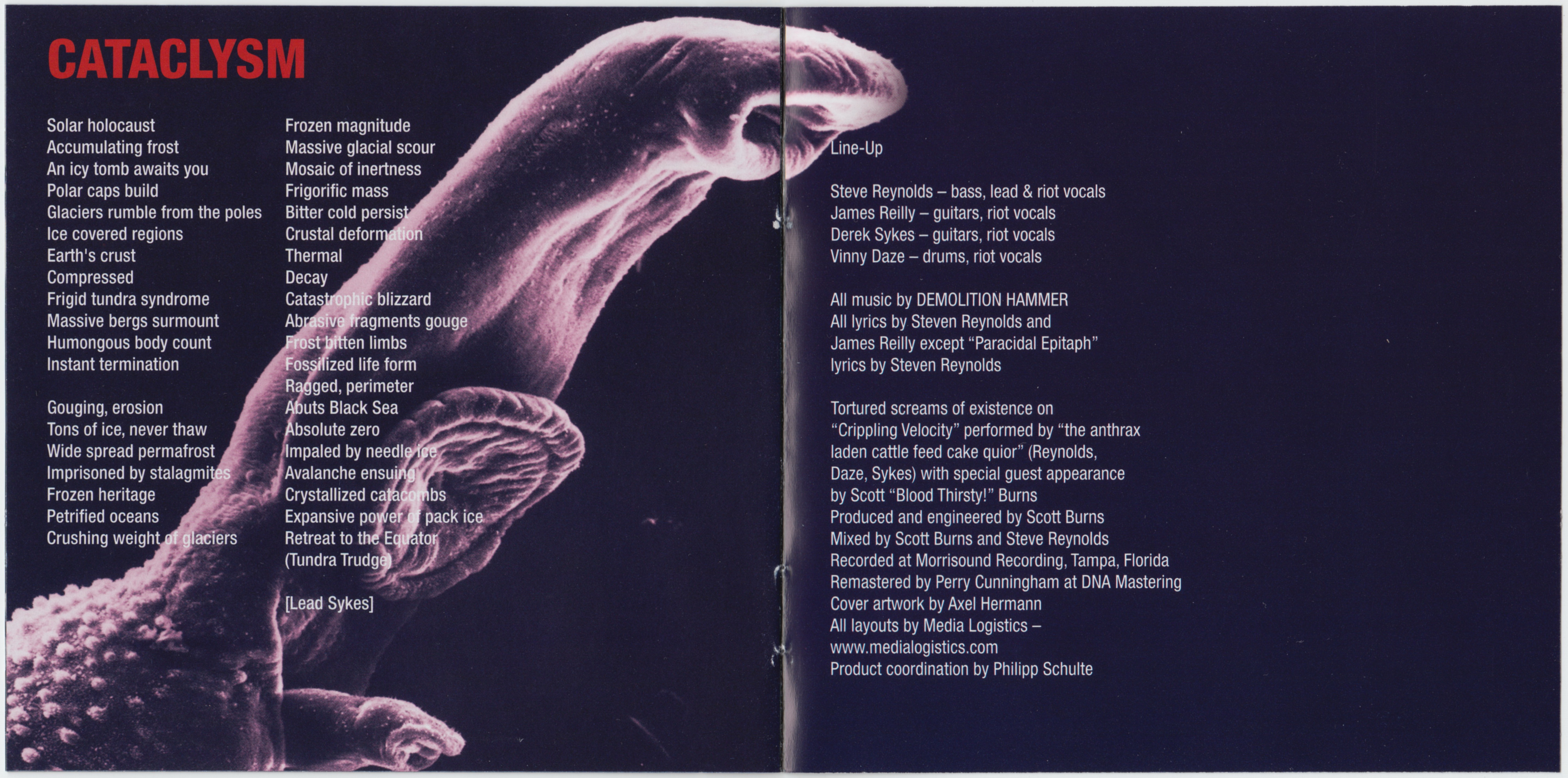 1990 - Tortured Existence (2008 Black edition) (Century Media, 9977322, Germany)/Scans/Booklet 10-11.jpg