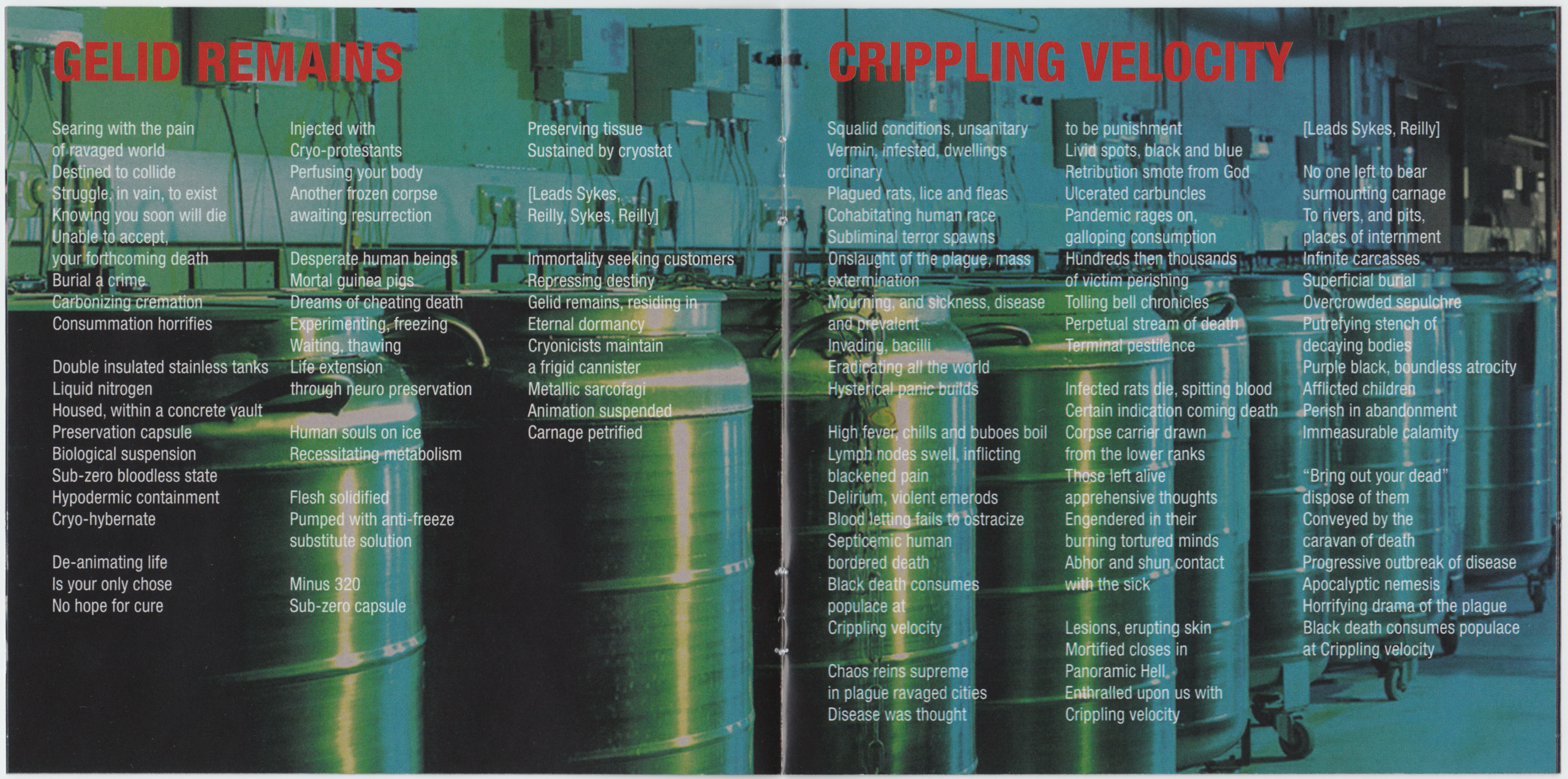 1990 - Tortured Existence (2008 Black edition) (Century Media, 9977322, Germany)/Scans/Booklet 4-5.jpg