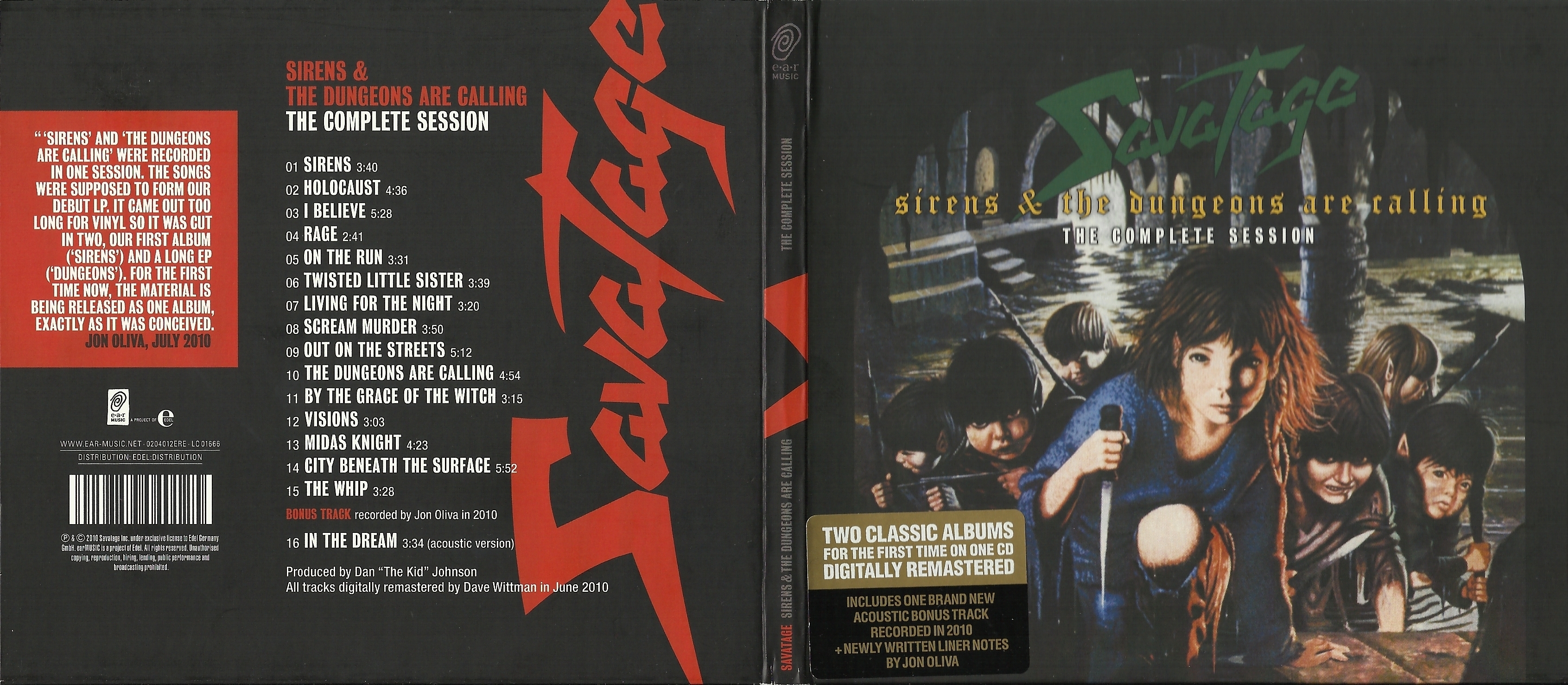 1983, 1984 - Sirens & The Dungeons Are Calling/Scans/Digipak - Front+Back.jpg