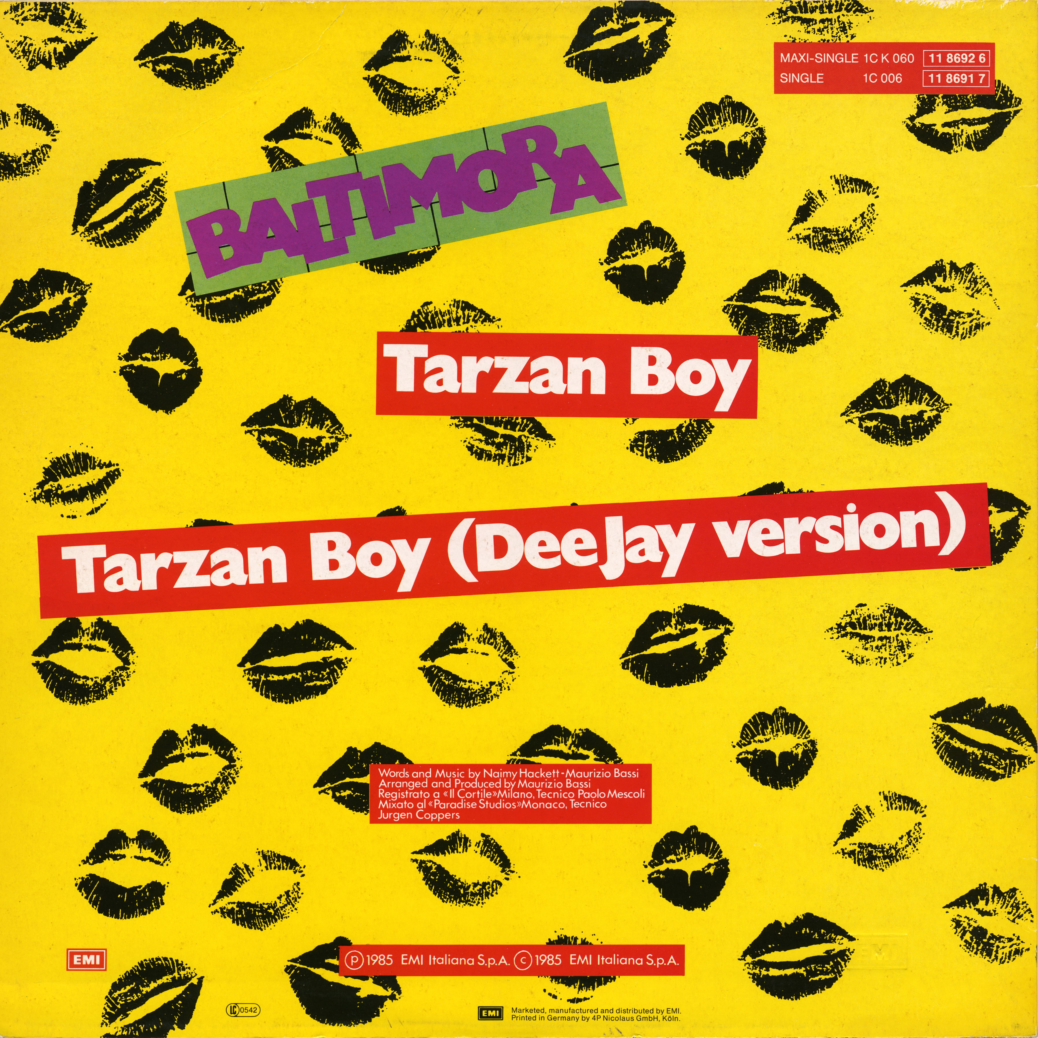 1985 Tarzan Boy (Extended Version) (12'')/Covers/Back.jpg