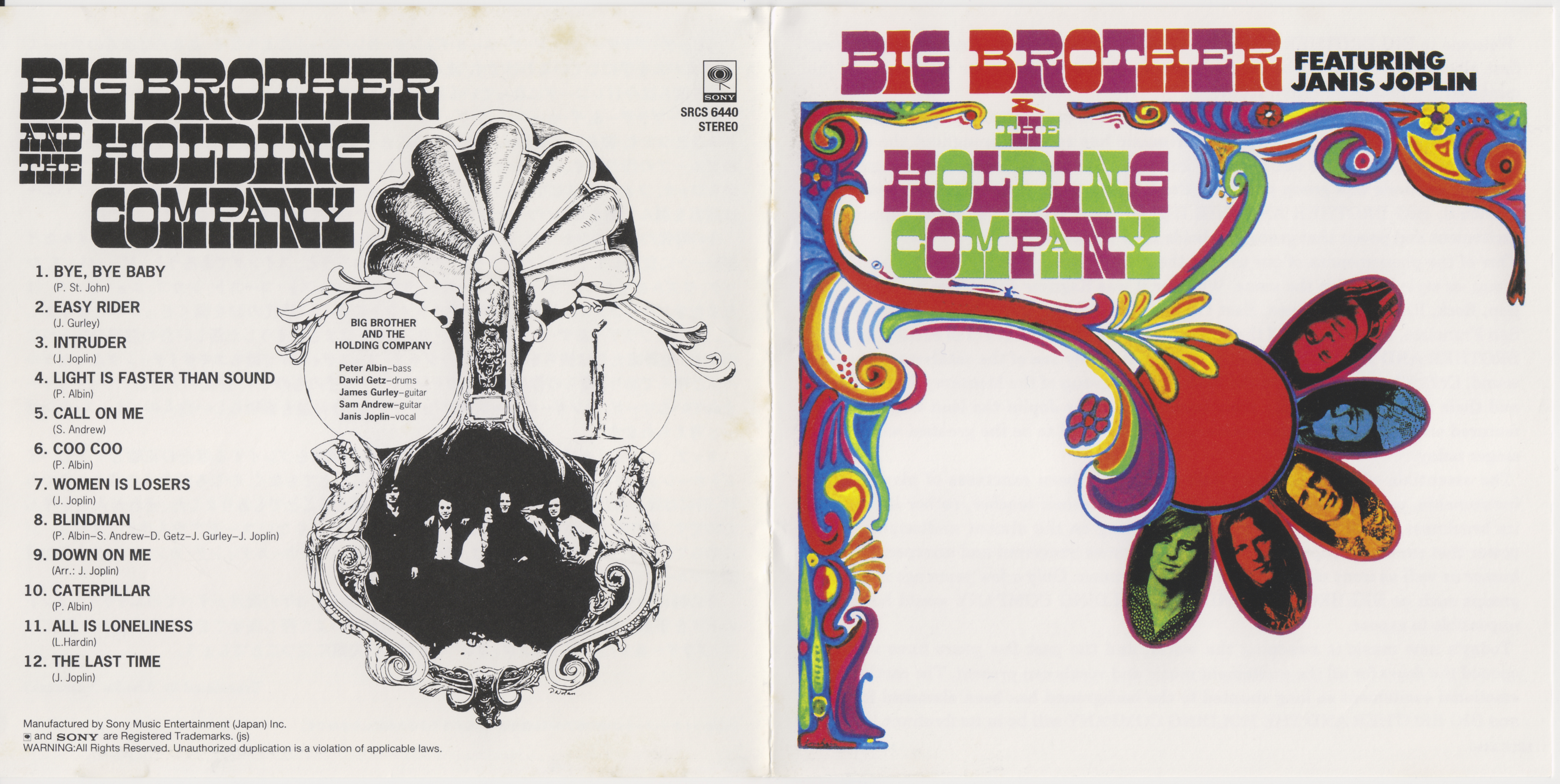 1967 - Big Brother & The Holding Company - Big Brother & The Holding Company/Covers/Booklet-1.jpg