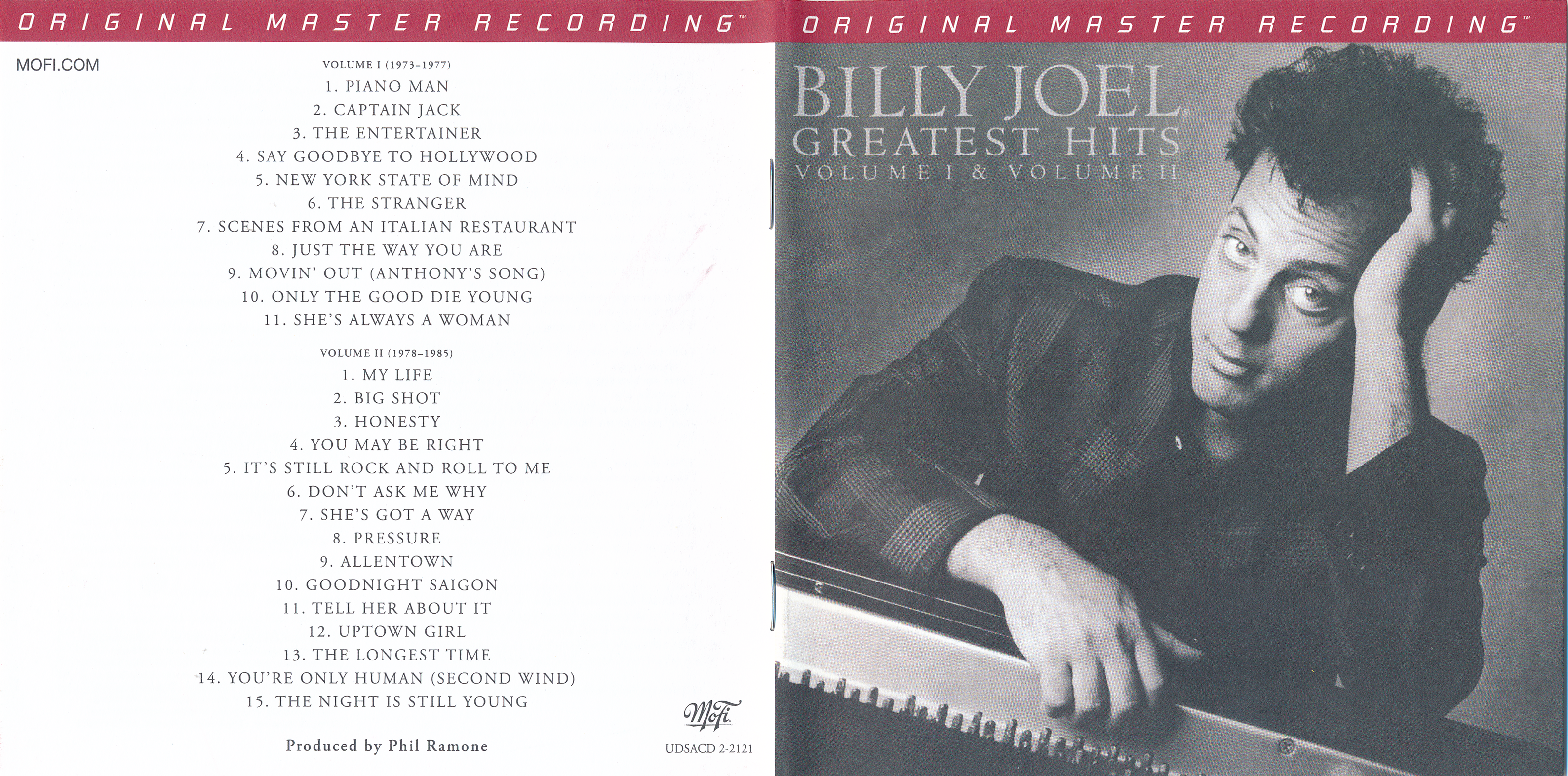 Covers/Billy Joel Greatest Hits I & II MFSL Booklet 01.png