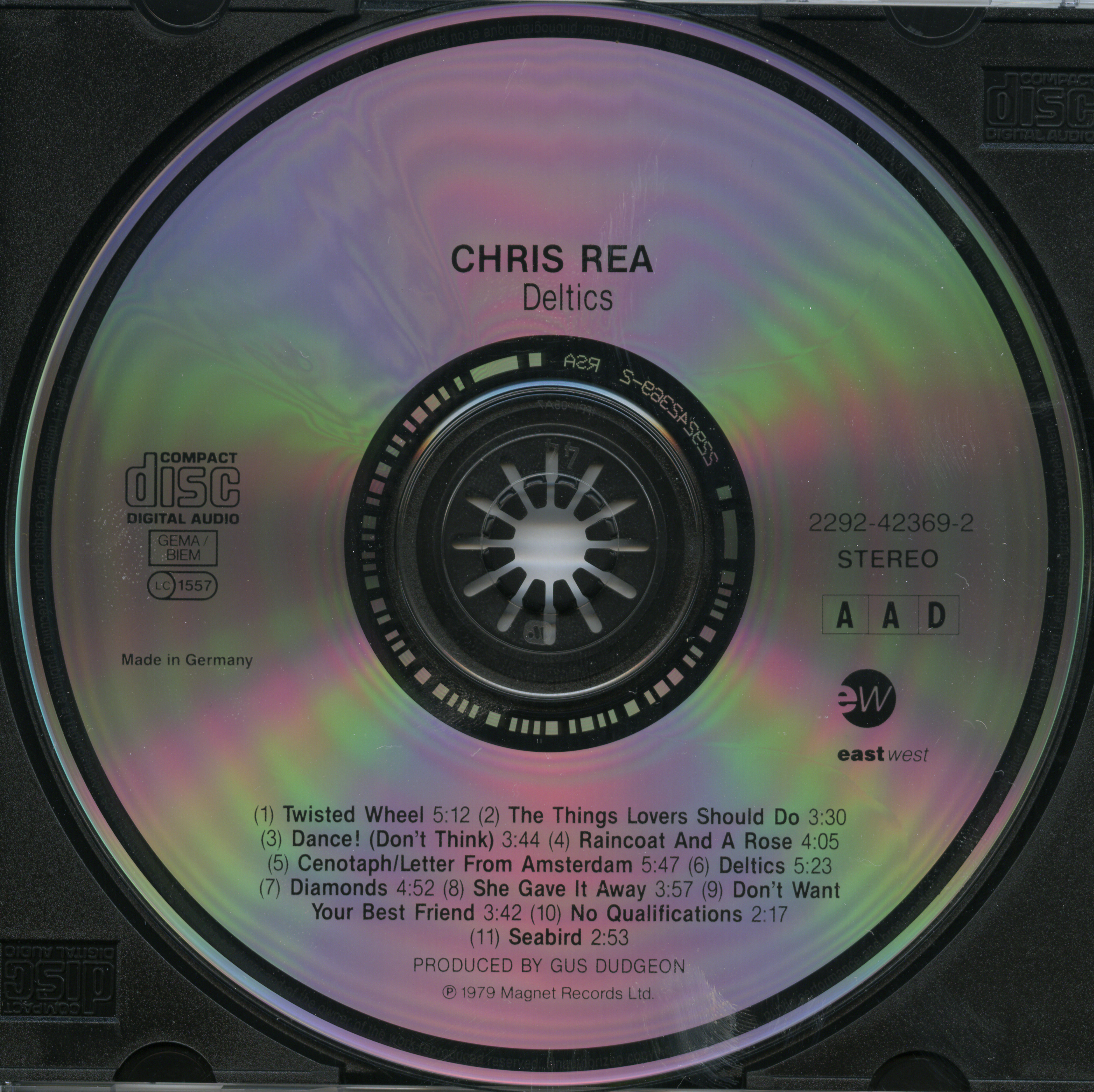 1979. Chris Rea - Deltics (1991 Eastwest, 2292-42369-2, Germany)/Artwork/CD.jpg
