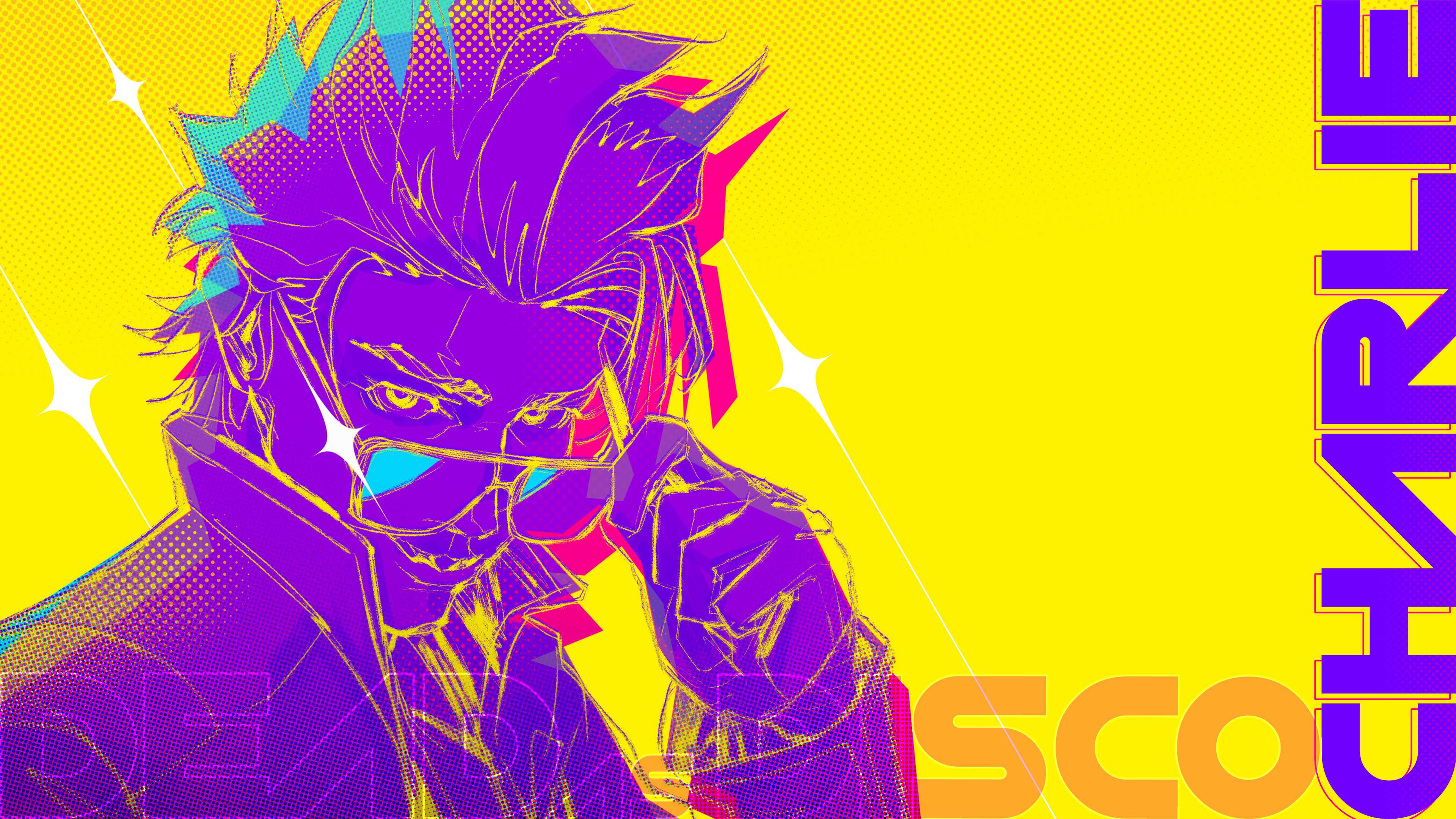 Dead as Disco Soundtrack Vol 1/Wallpapers/4k/CharlieSketch_4k.png