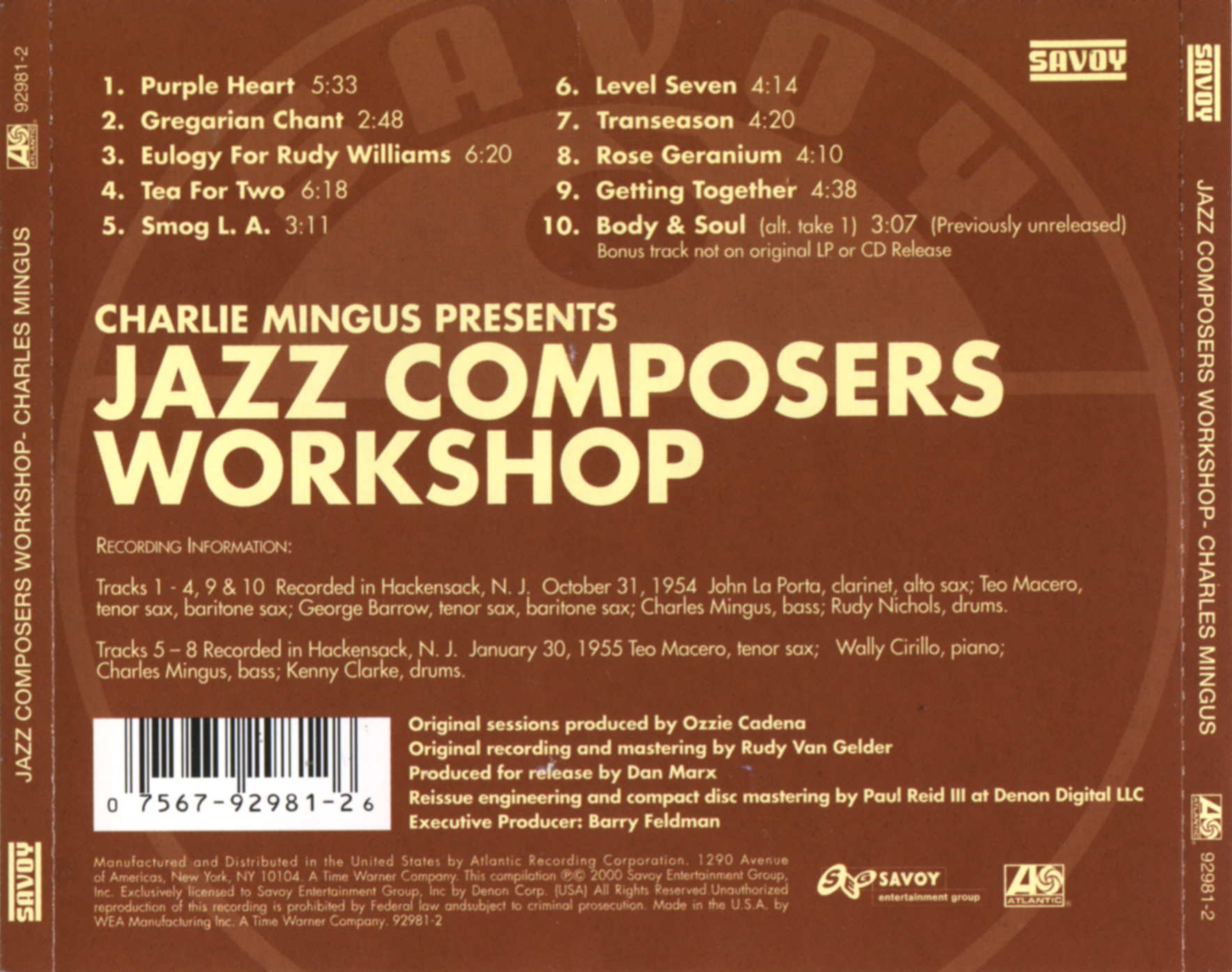1954 - 1955.Charles Mingus - Jazz Composers Workshop [320]/covers/Tray.jpg