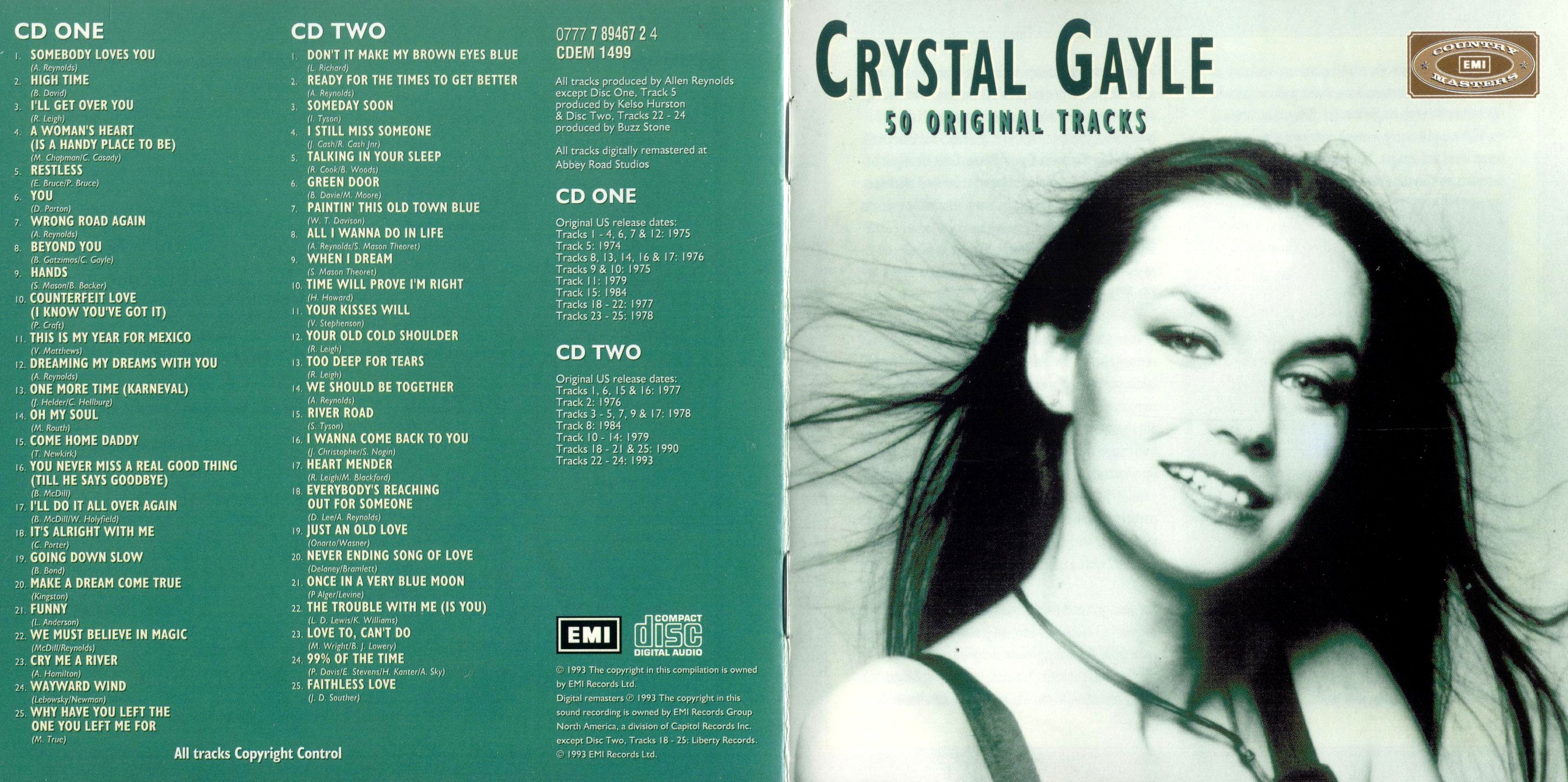 Crystal Gayle - 50 Original Tracks 1993 Artwork/Crystal Gayle - 50 Original Tracks (Booklet 01) 1993.jpg