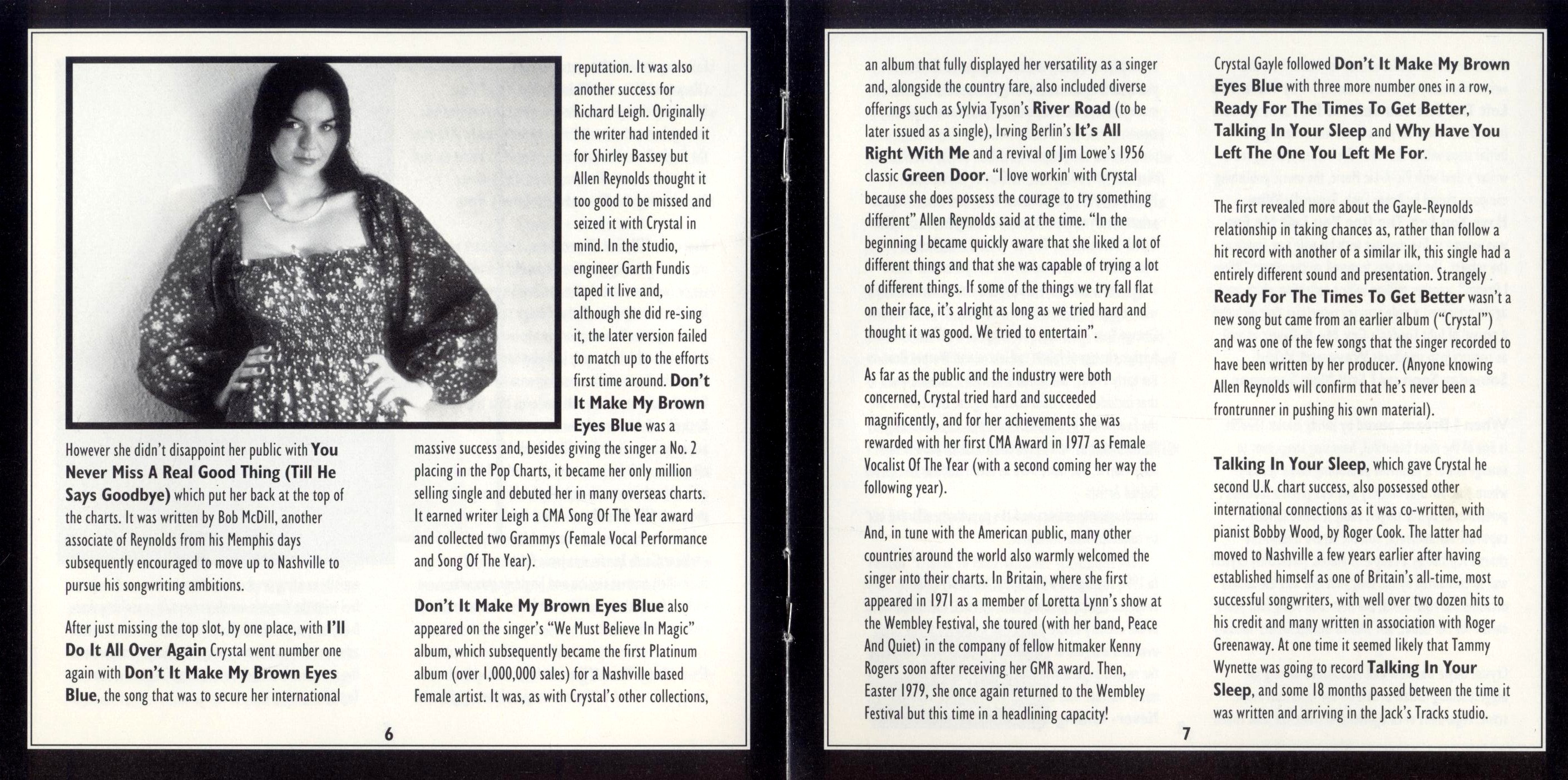 Crystal Gayle - 50 Original Tracks 1993 Artwork/Crystal Gayle - 50 Original Tracks (Booklet 04) 1993.jpg