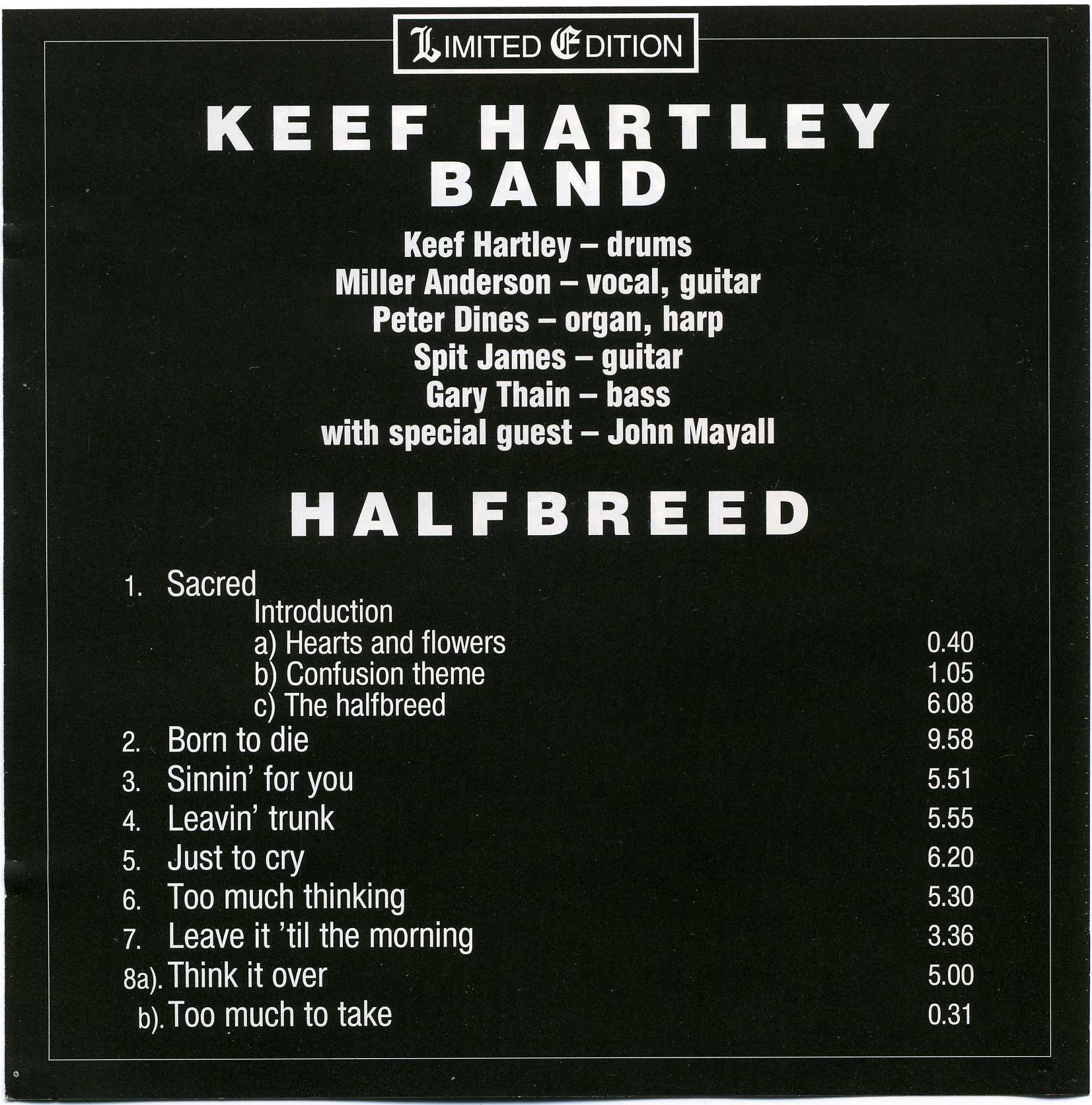 1969 Keef Hartley Band - Halfbreed (320Kbs)/FrontFlip.jpg
