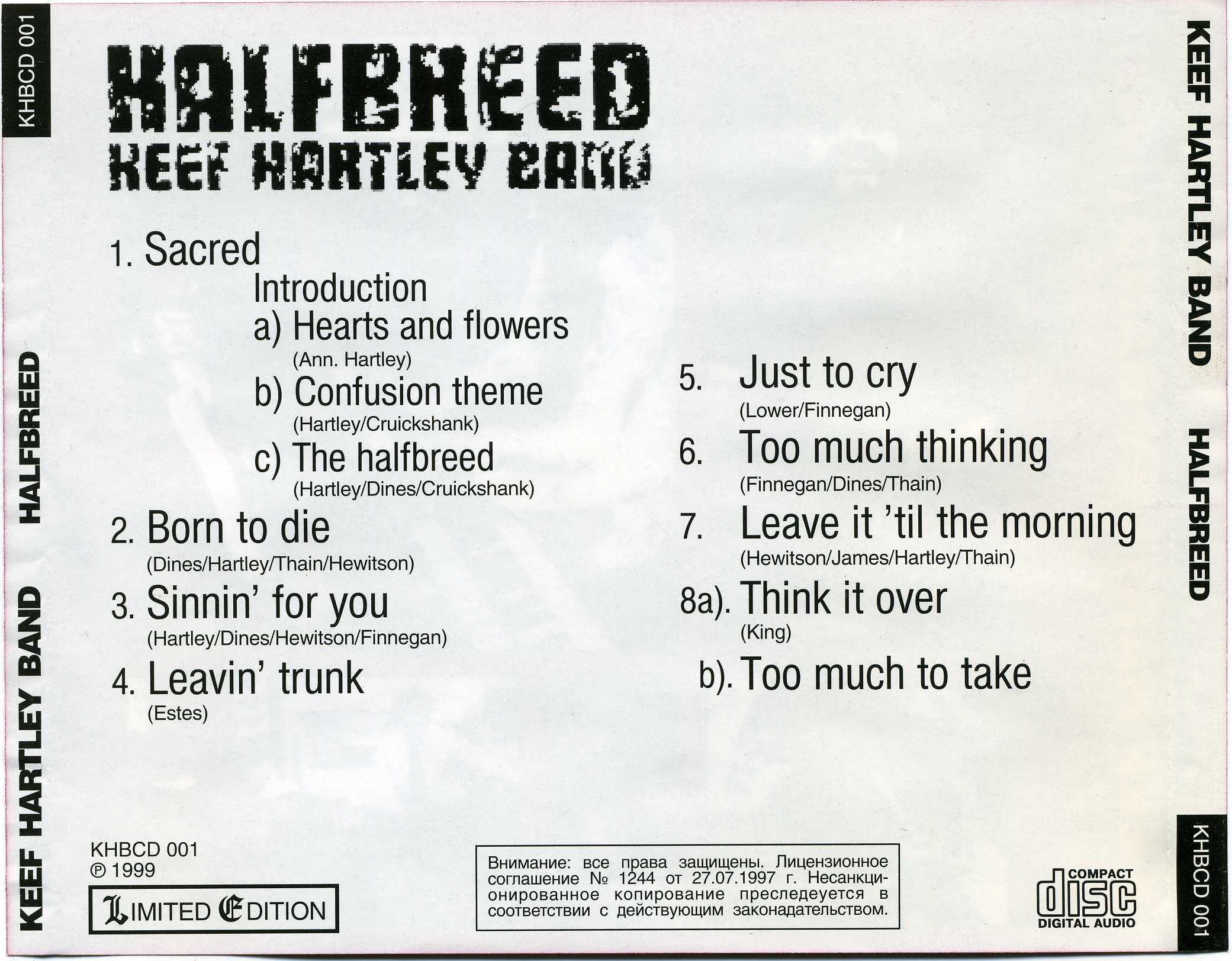 1969 Keef Hartley Band - Halfbreed (320Kbs)/Back.jpg