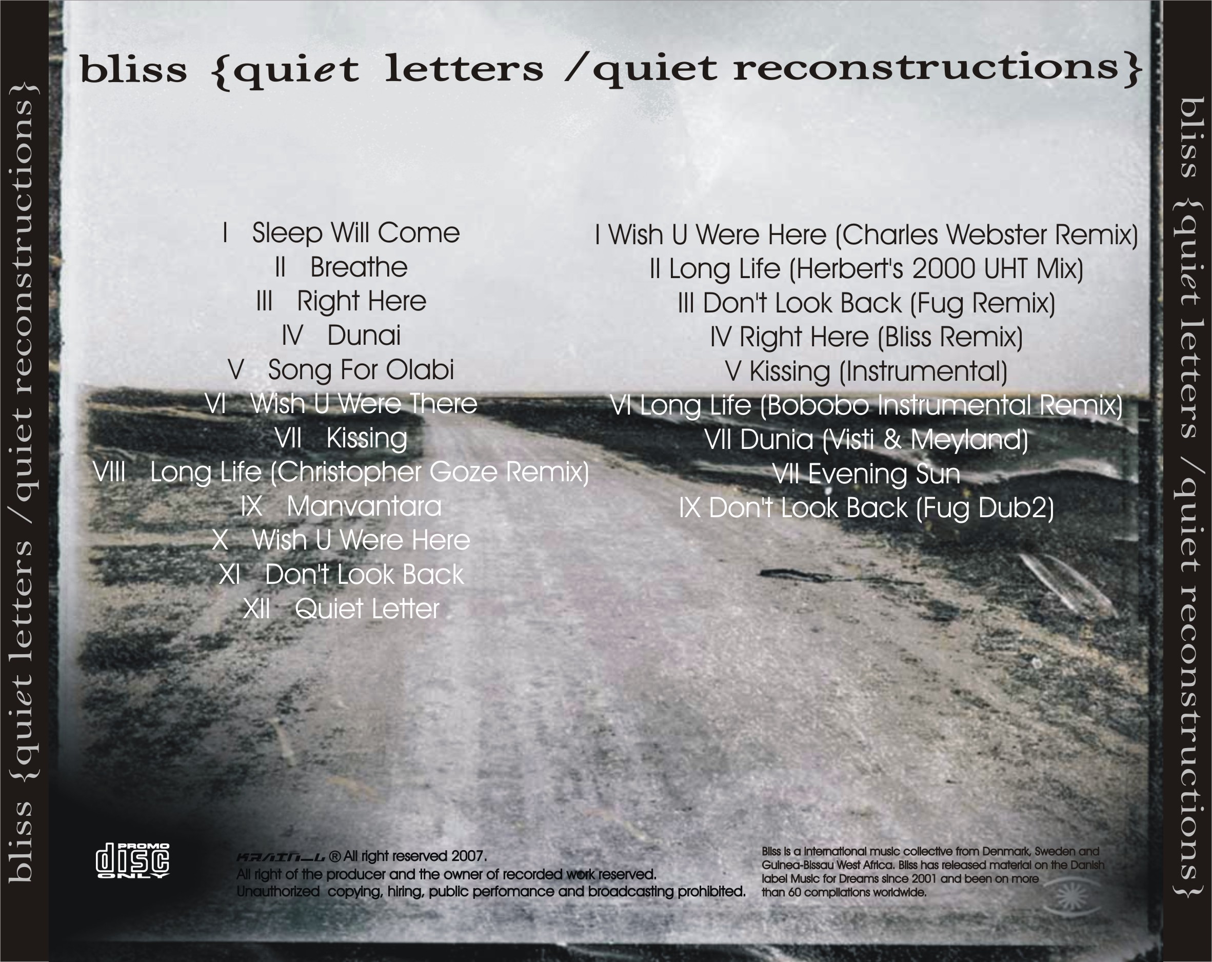 2003 - Quiet Letters (Quiet Reconstructions)/artwork/00 Quiet Letters  - Quiet Reconstructions - Back.jpg