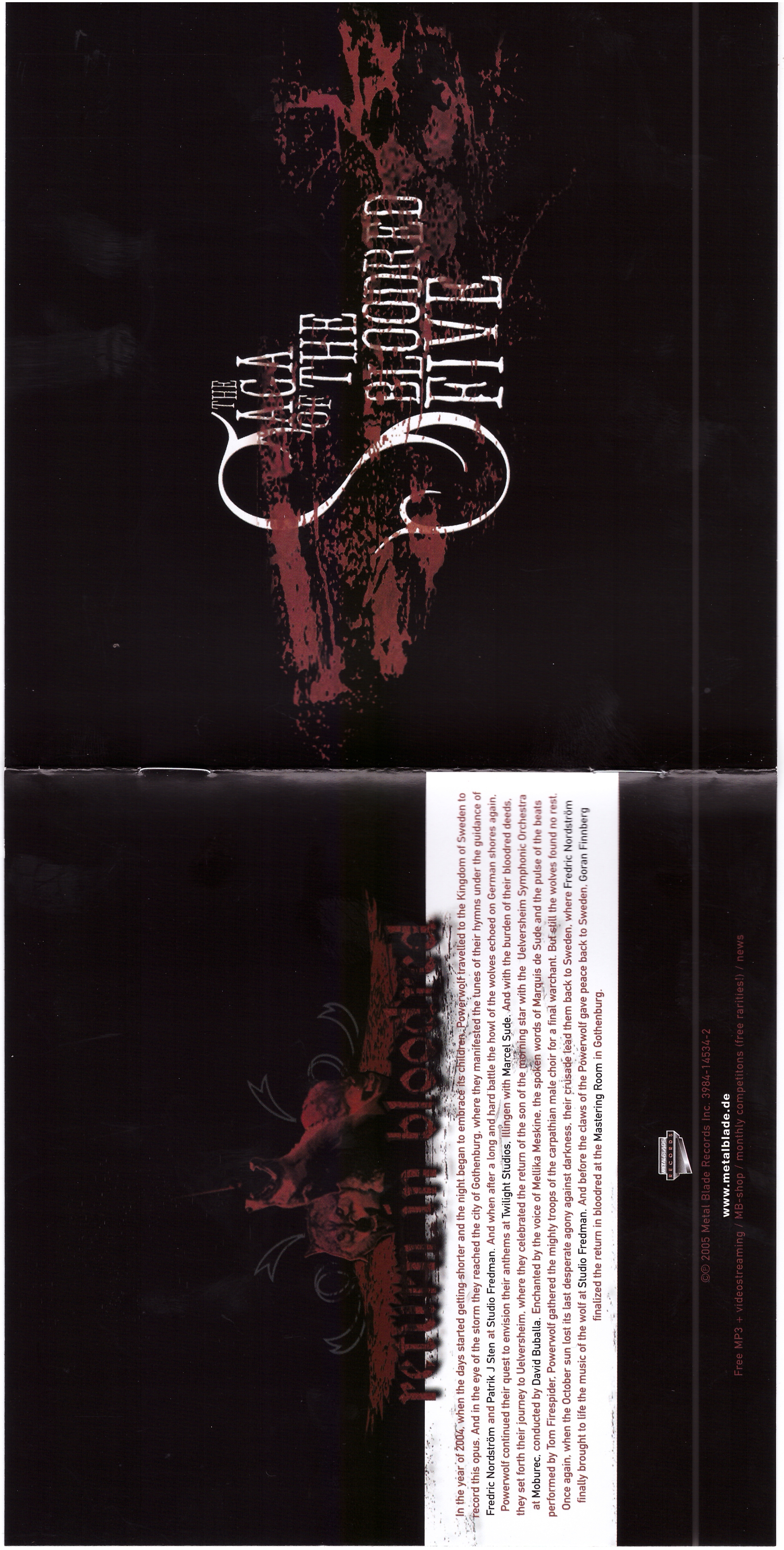 2005 - Return in Bloodred/scans/booklet.jpg