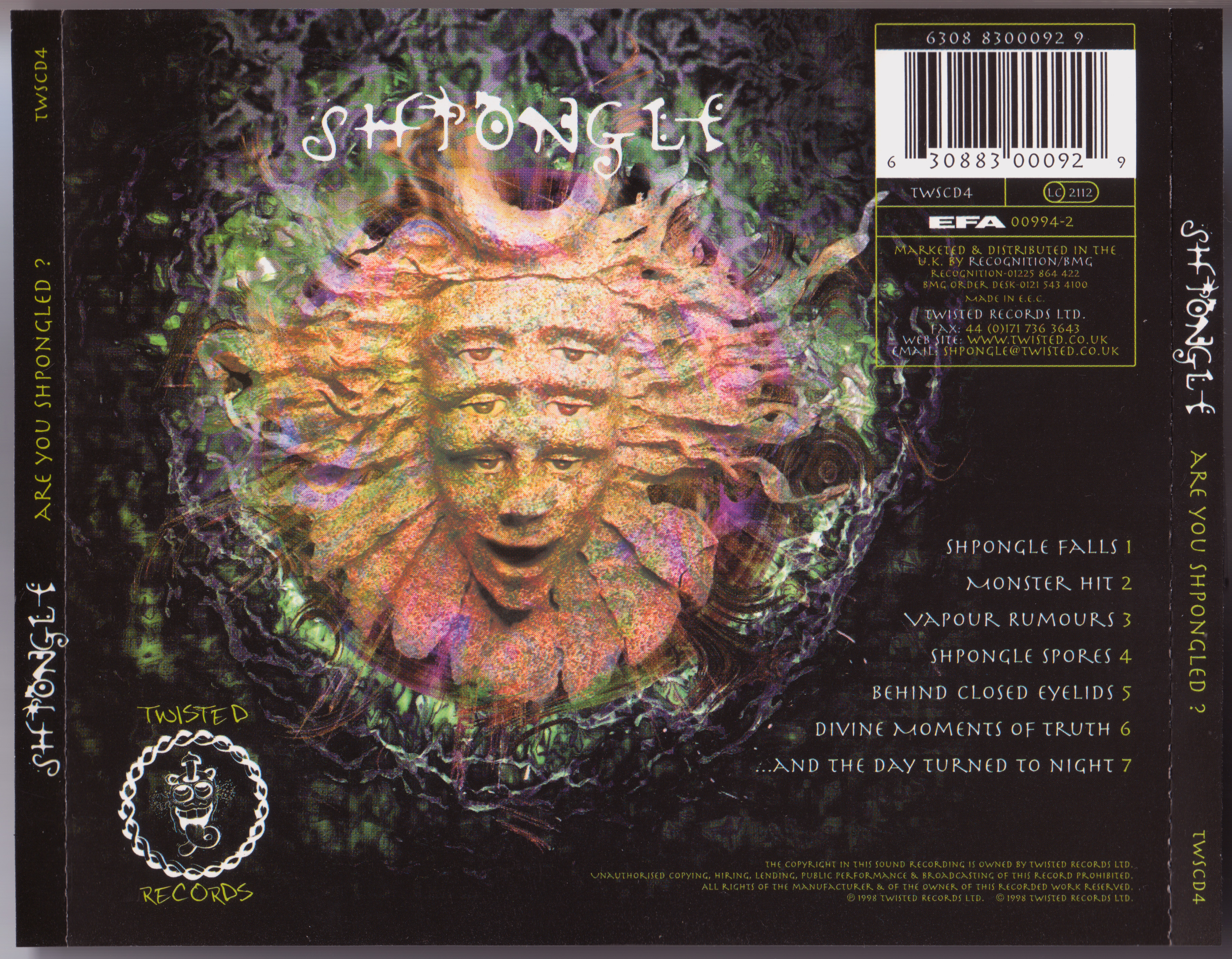Shpongle - Are You Shpongled (1998)/Covers/back.jpg