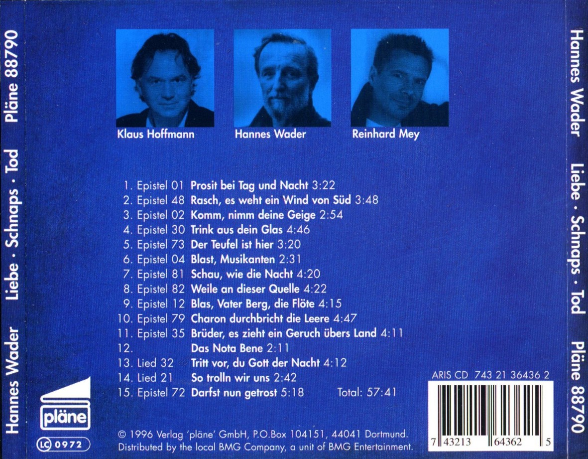 Albums/Hannes Wader - Hannes Wader singt Bellman (Liebe Schnaps Tod) [FLAC] {1996}/Covers/Hannes Wader - Hannes Wader singt Bellman (Liebe Schnaps Tod) - Back.jpg
