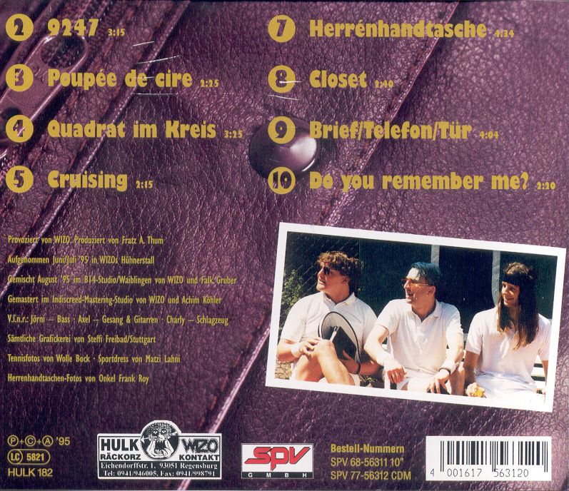 WIZO - [1995] Herrénhandtasche/Herrenhandtasche-Tracks.jpg