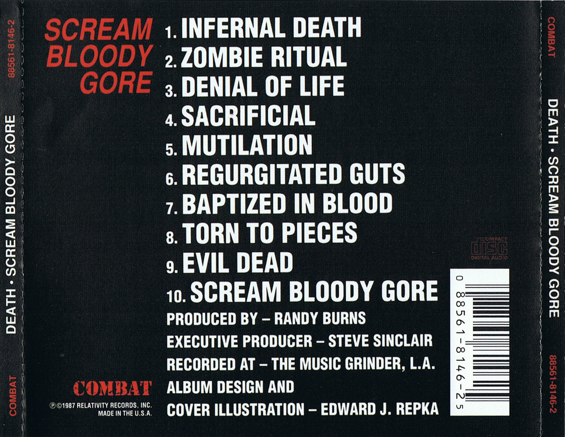 albums/1987. Scream Bloody Gore [88561-8146-2]/Artwork/02.jpg