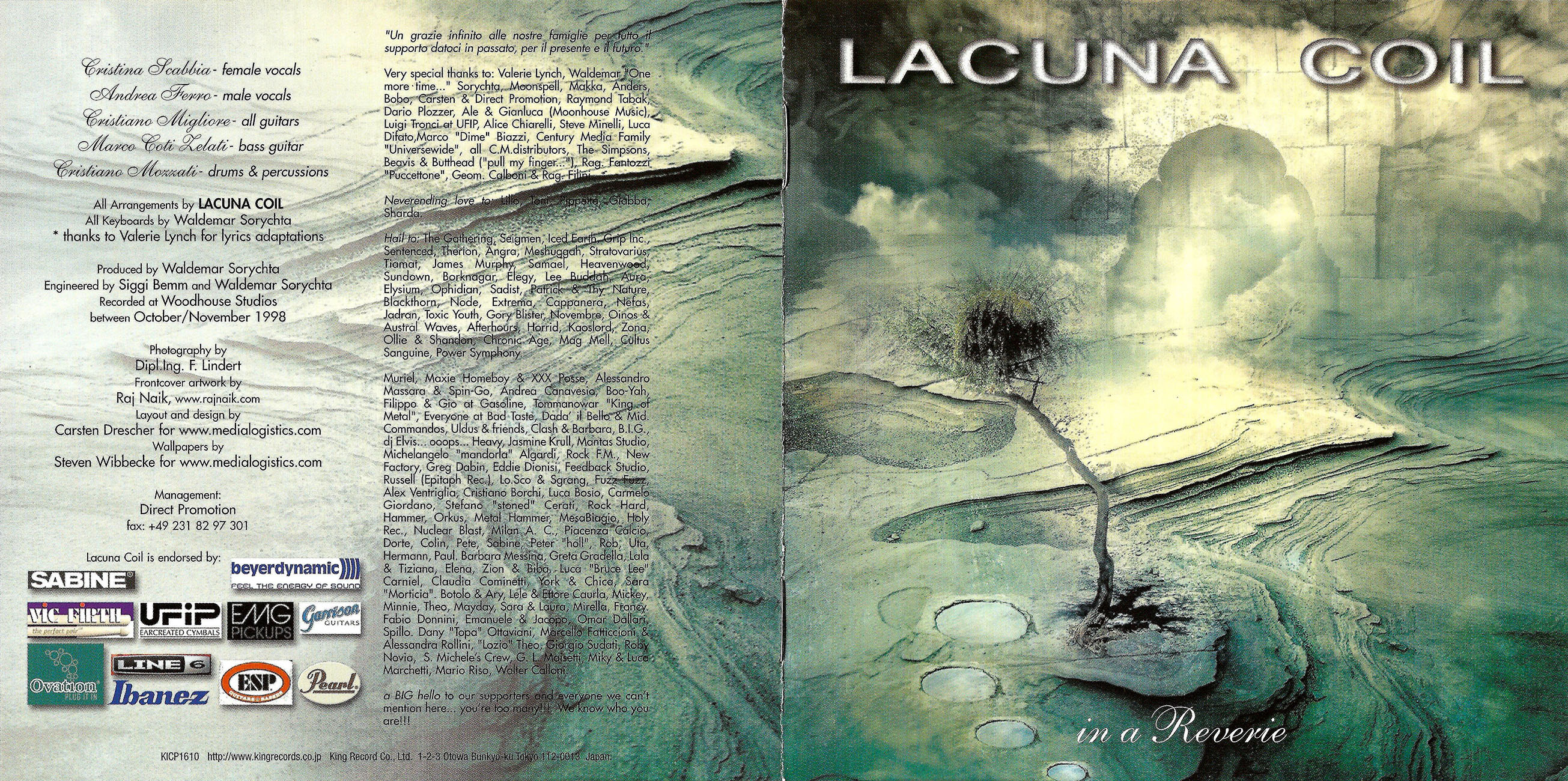 01. Studio Albums/1999 (2012) - In A Reverie (Japanese Edition)/Covers/Scan_01.jpg