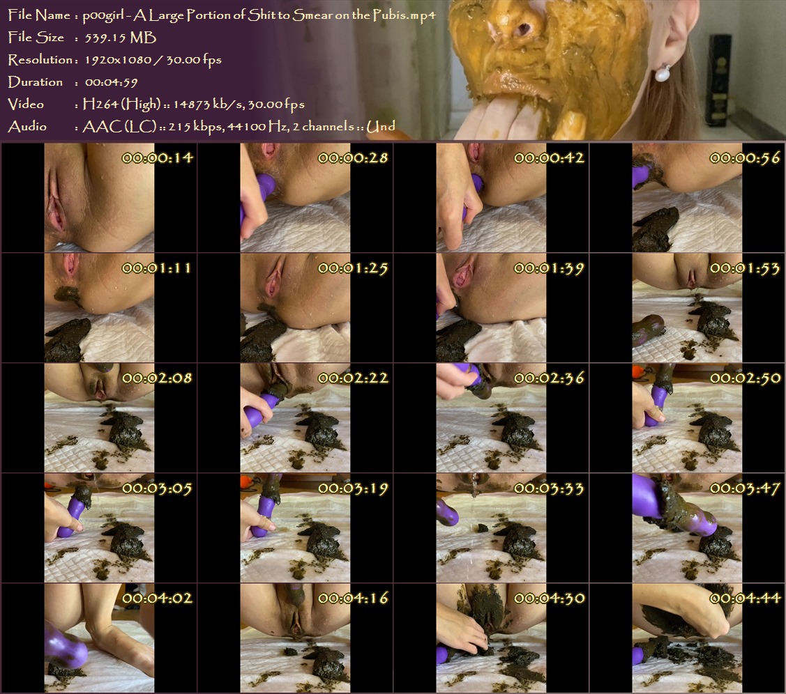 scr/p00girl - A Large Portion of Shit to Smear on the Pubis.mp4.jpg