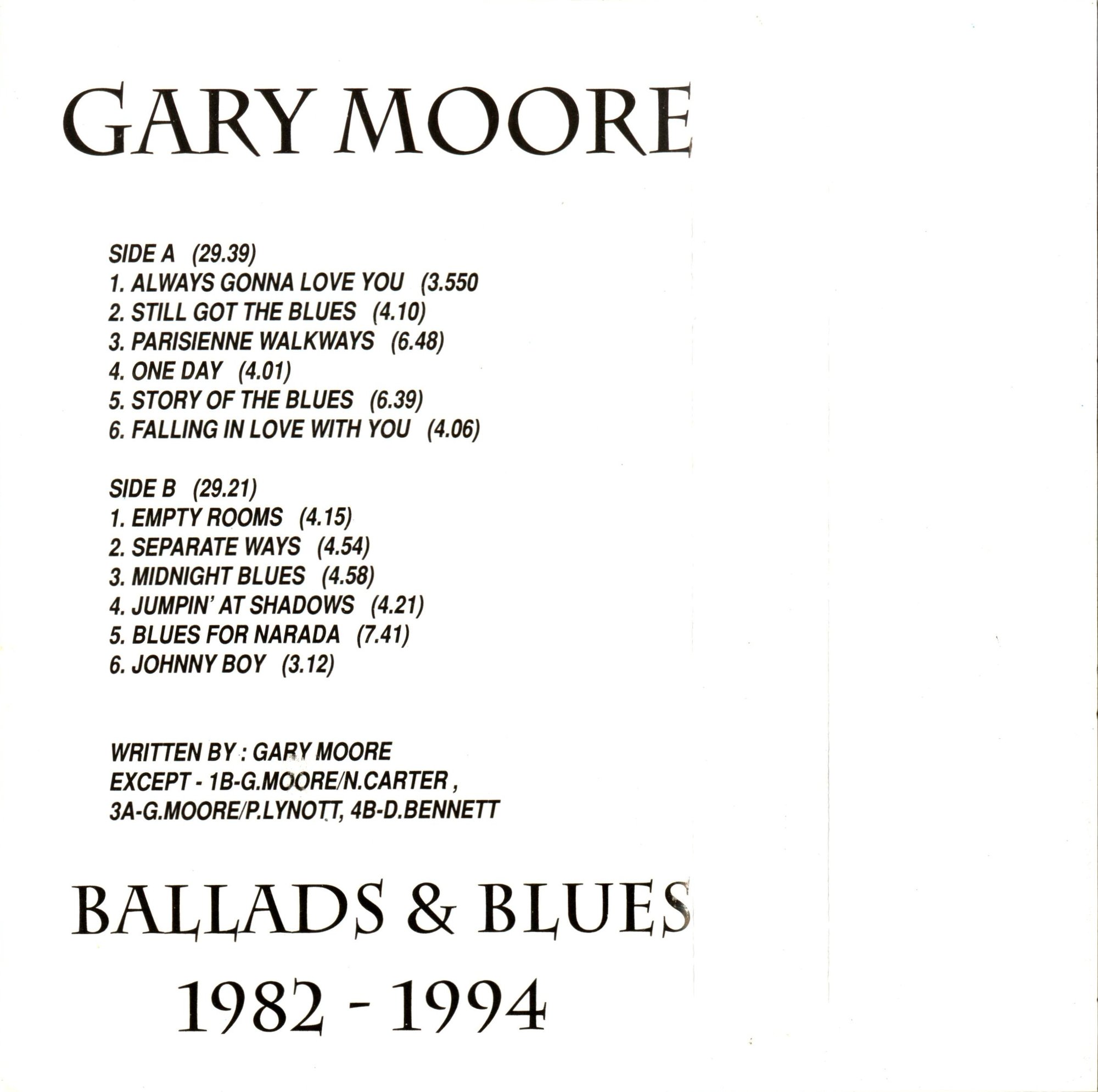 Gary Moore - Ballads & Blues 1 (1995)/06. Back.jpg