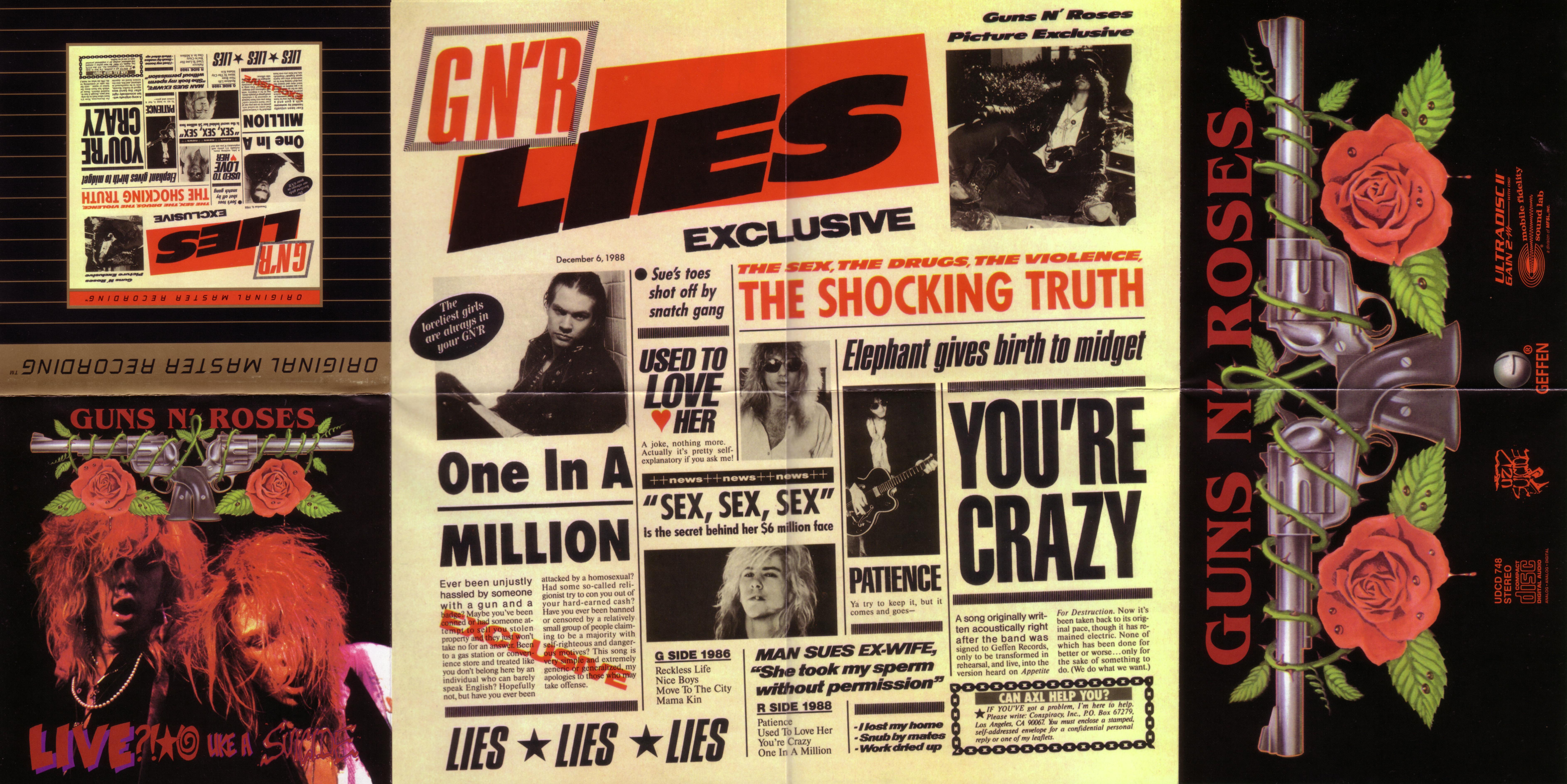 Guns N' Roses - Lies 1989 (Remastered MFSL)/Artwork/booklet 1.jpg
