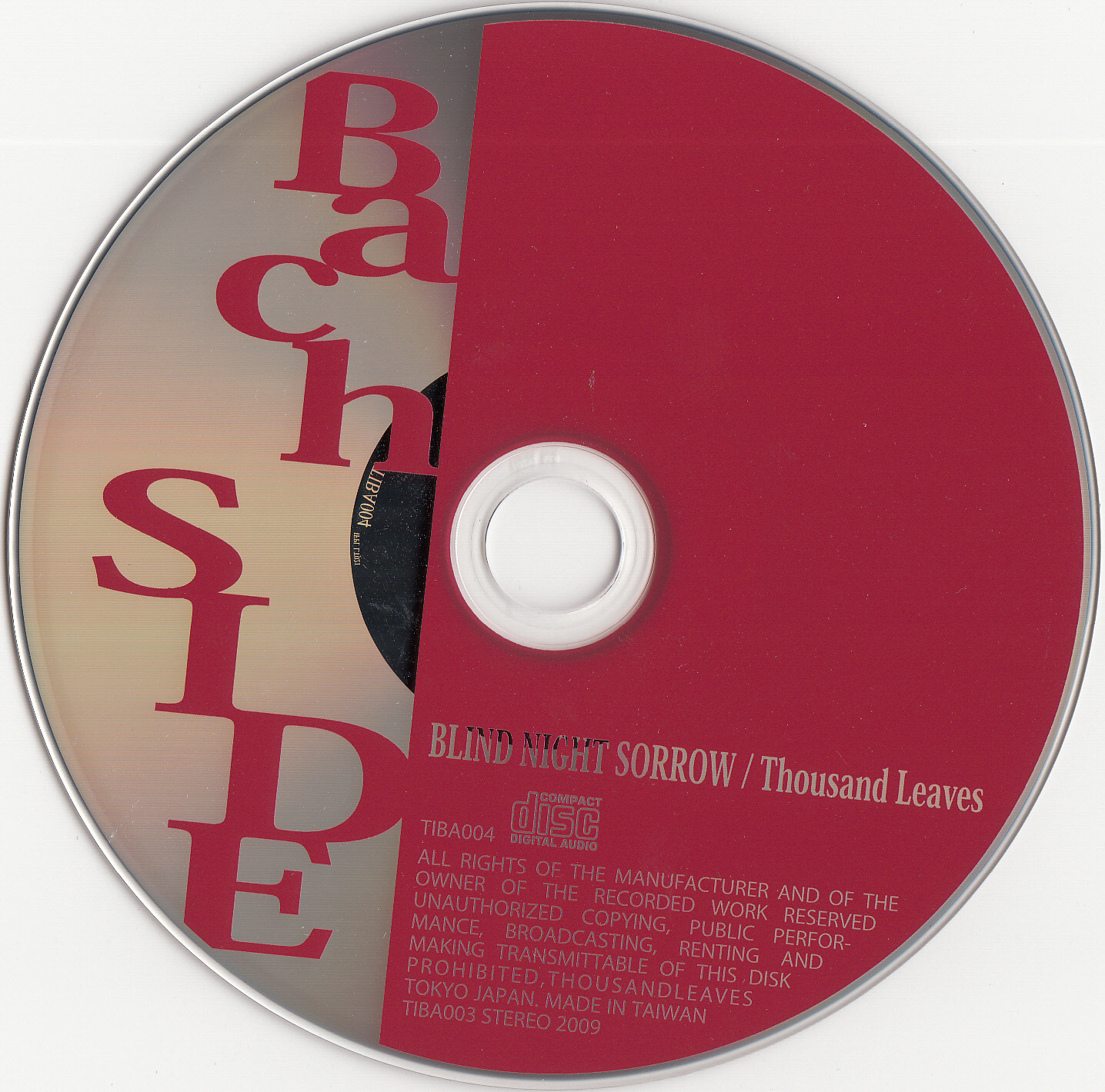 Cover/Thousand Leaves - Blind Night Sorrow - Disc.jpg