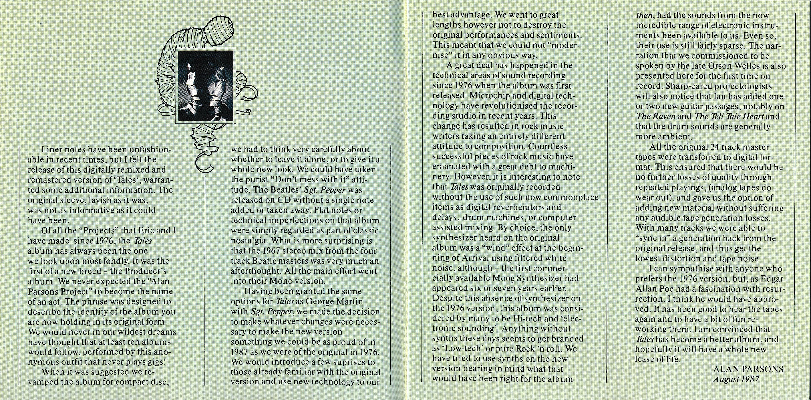 Alan Parsons/1976. Tales Of Mystery And Imagination Edgar Allan Poe/1987. Tales Of Mystery And Imagination (Mercury 832 820-2 USA) PDO/Art/Booklet3.jpg