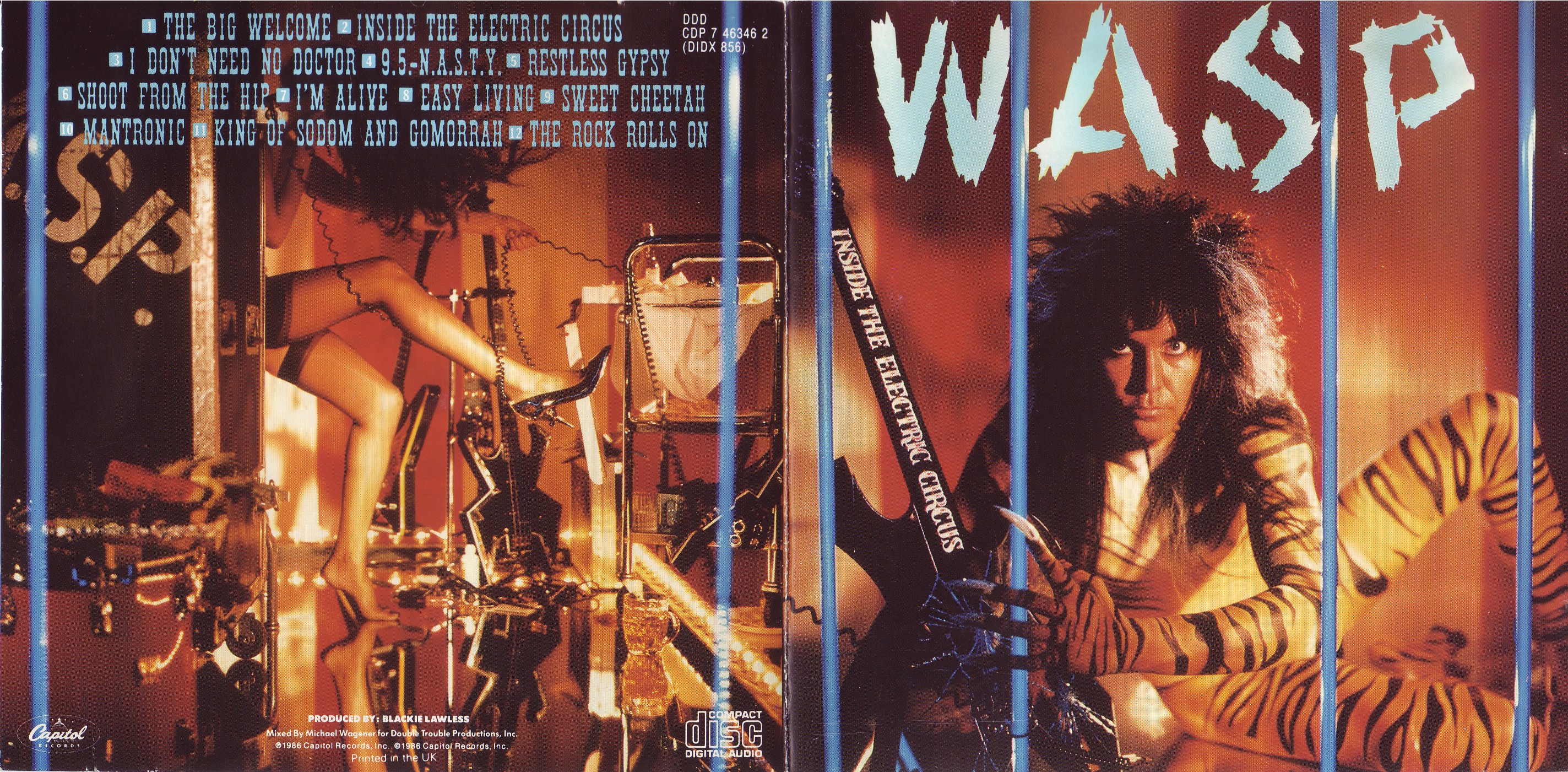 W.A.S.P. - Inside The Electric Circus - 1986. FLAC (image+.cue), lossless/W.A.S.P. '86. Covers/Front+b.jpg