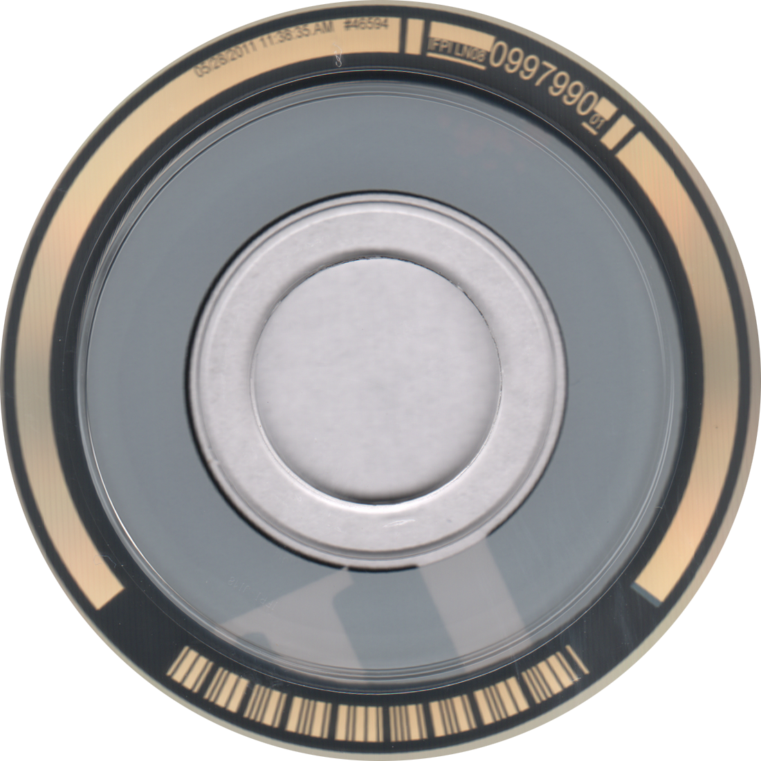 Live albums/2008. Joe Bonamassa - Live from Nowhere in Particular (2008, 2CD, J&R Adventures, USA, PARAR65328)/Scans/CD1 Matrix.png