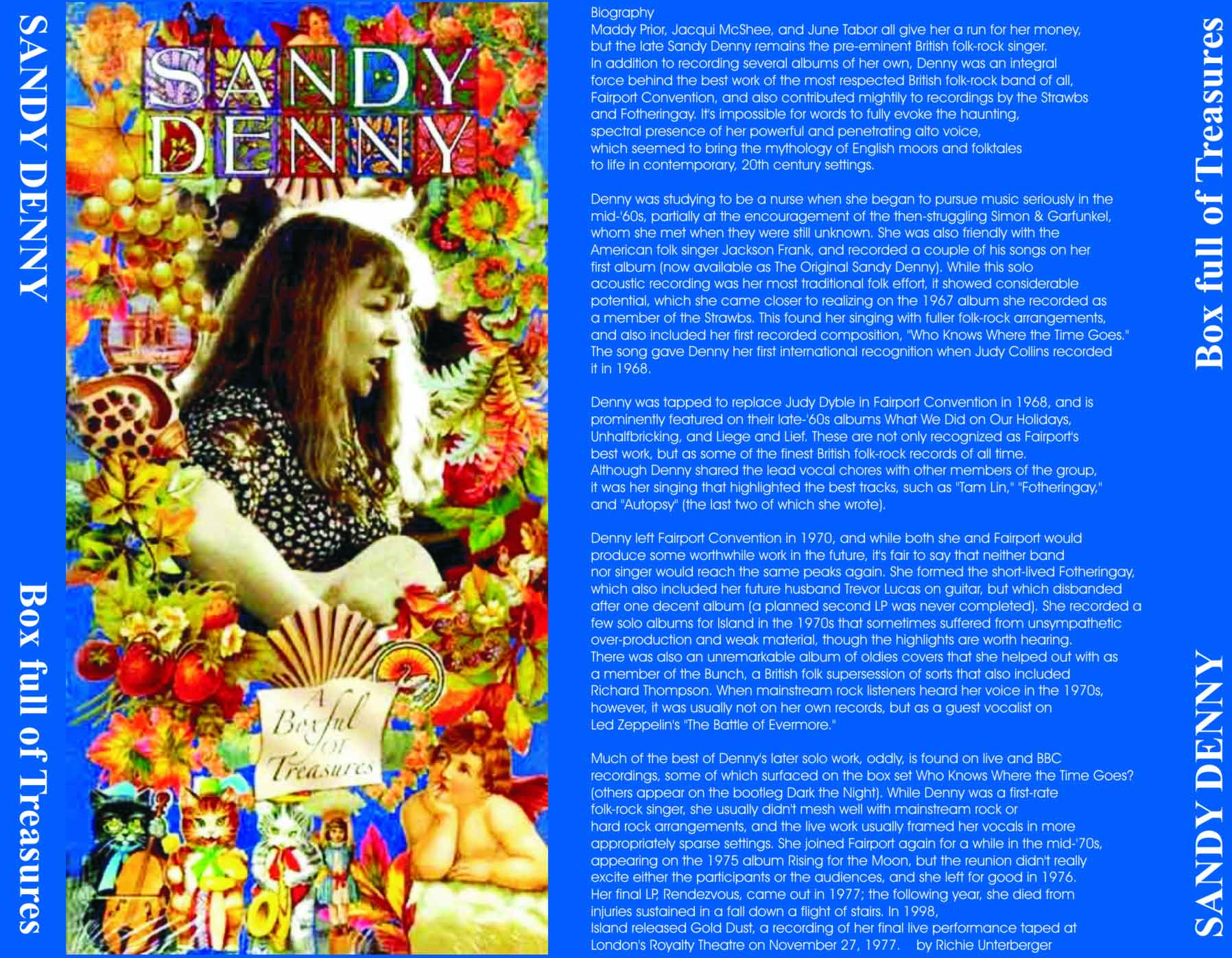 Denny, Sandy - A box full of treasures Front.jpg