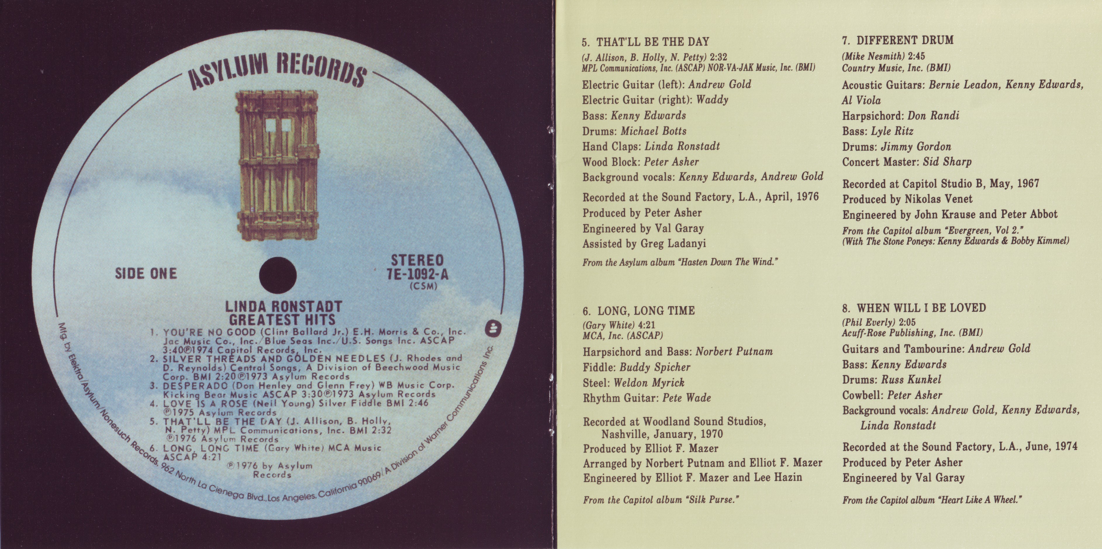 Linda Ronstadt - Greatest Hits [1993 DCC Gold]/Covers/4.jpg