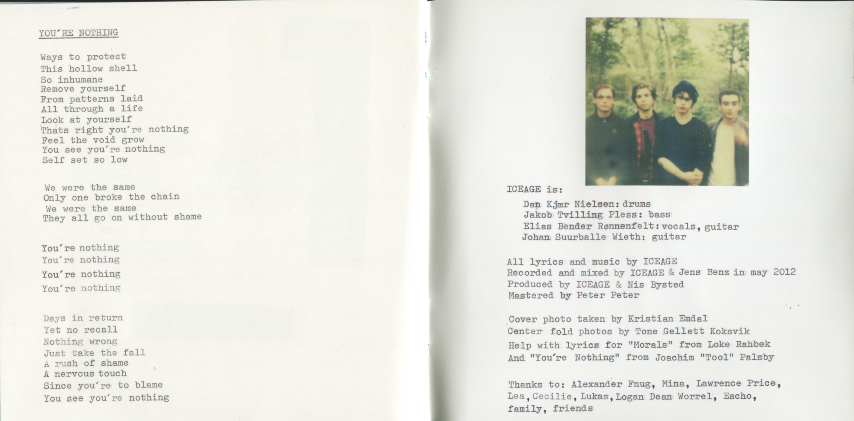 Iceage_You're Nothing (OLE-1009-2)_Booklet 010.png